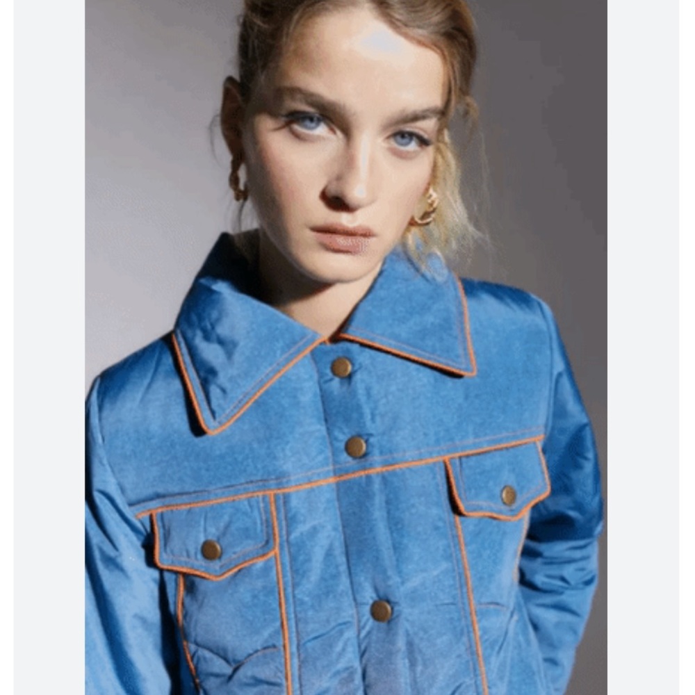 UO BDG Effie Trucker Jacket Puffer